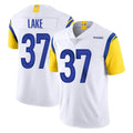 tocy LA.Rams #37 Quentin Lake Player White Limited Vapor Untouchable Home Game Stitched Jerseys