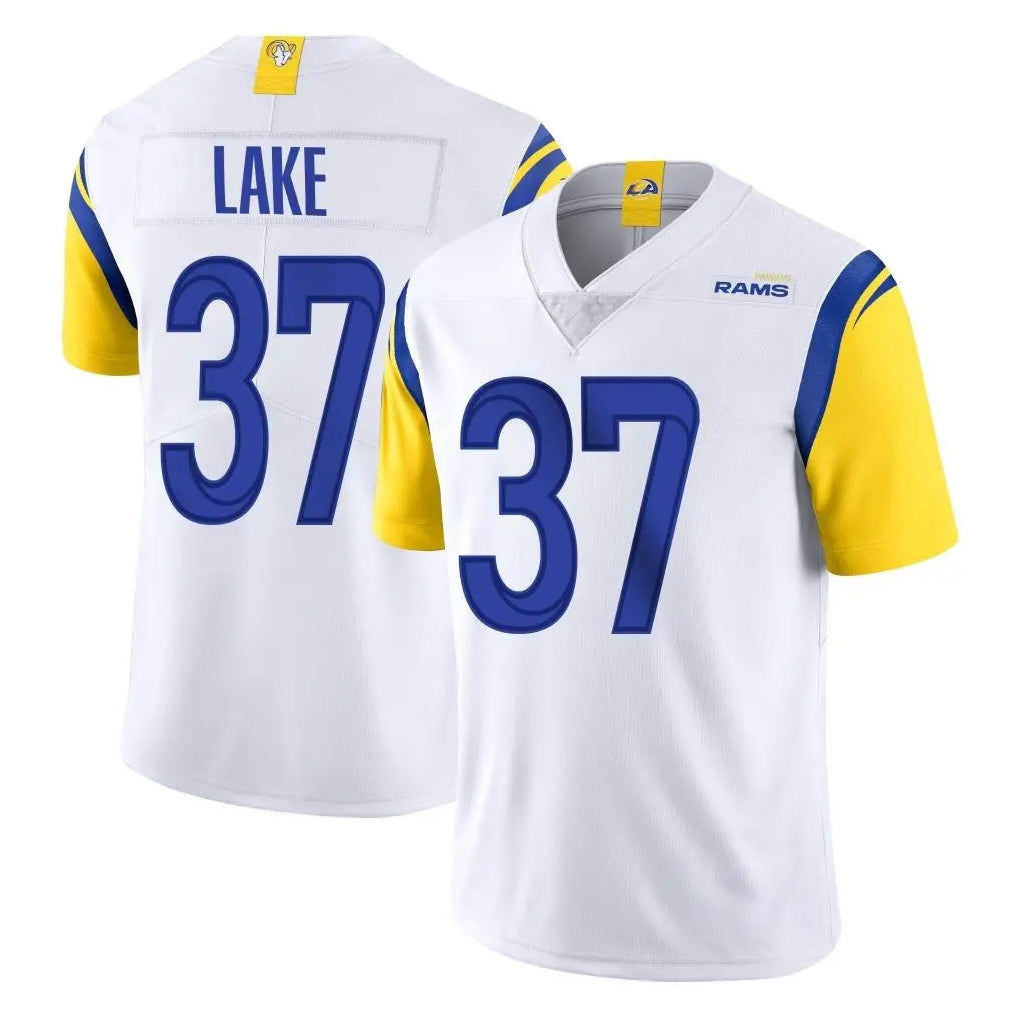 tocy LA.Rams #37 Quentin Lake Player White Limited Vapor Untouchable Home Game Stitched Jerseys