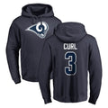 tocy LA.Rams #3 Kam Curl Player Navy Pullover Hoodie Limited Game Stitched Jerseys