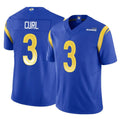 tocy LA.Rams #3 Kam Curl Player Royal Limited Vapor F.U.S.E. Home Game Stitched Jerseys