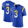 tocy LA.Rams #3 Kam Curl Player Royal Limited Vapor Untouchable Home Game Stitched Jerseys