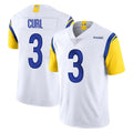 tocy LA.Rams #3 Kam Curl Player White Limited Vapor Untouchable Home Game Stitched Jerseys