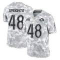 tocy LA.Rams #48 Omar Speights Player Arctic Camo Salute To Service Limited Game Stitched Jerseys