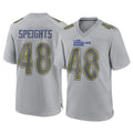 tocy LA.Rams #48 Omar Speights Player Gray Atmosphere Fashion Home Game Stitched Jerseys