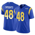 tocy LA.Rams #48 Omar Speights Player Royal Limited Vapor F.U.S.E. Home Game Stitched Jerseys