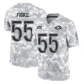 tocy LA.Rams #55 Braden Fiske Player Arctic Camo Salute To Service Limited Game Stitched Jerseys