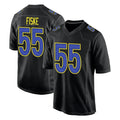 tocy LA.Rams #55 Braden Fiske Player Black Fashion Limited Home Game Stitched Jerseys