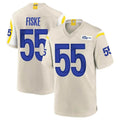 tocy LA.Rams #55 Braden Fiske Player Bone Home Game Stitched Jerseys