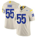 tocy LA.Rams #55 Braden Fiske Player Bone Limited Vapor Home Game Stitched Jerseys