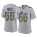 tocy LA.Rams #55 Braden Fiske Player Gray Atmosphere Fashion Home Game Stitched Jerseys