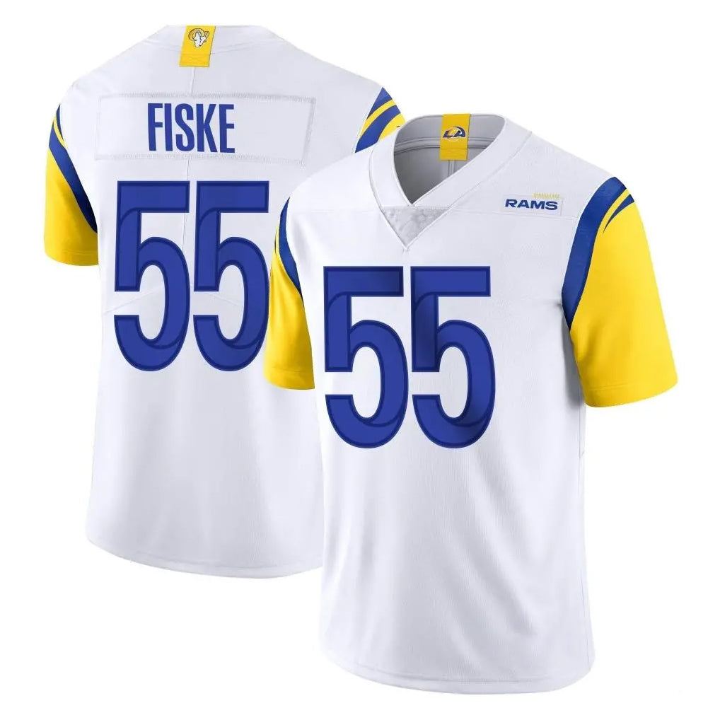 tocy LA.Rams #55 Braden Fiske Player White Limited Vapor Untouchable Home Game Stitched Jerseys