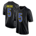 tocy LA.Rams #5 Kamren Kinchens Player Black Fashion Limited Home Game Stitched Jerseys