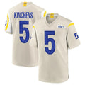 tocy LA.Rams #5 Kamren Kinchens Player Bone Home Game Stitched Jerseys