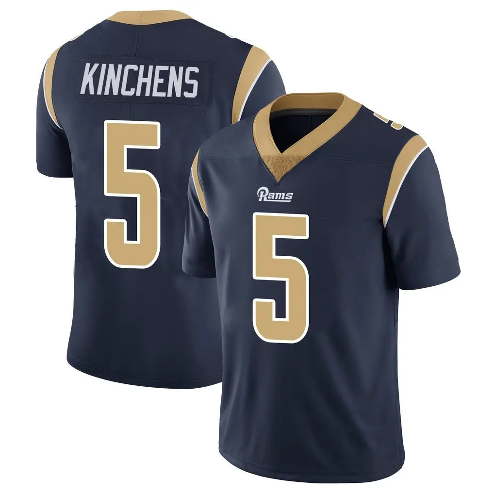 tocy LA.Rams #5 Kamren Kinchens Player Navy Limited Vapor Untouchable Home Game Stitched Jerseys