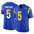 tocy LA.Rams #5 Kamren Kinchens Player Royal Limited Vapor F.U.S.E. Home Game Stitched Jerseys