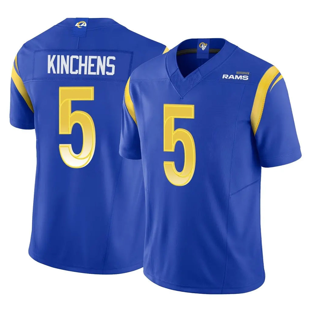 tocy LA.Rams #5 Kamren Kinchens Player Royal Limited Vapor F.U.S.E. Home Game Stitched Jerseys