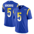 tocy LA.Rams #5 Kamren Kinchens Player Royal Limited Vapor Untouchable Home Game Stitched Jerseys