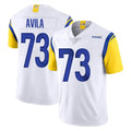 tocy LA.Rams #73 Steve Avila Player White Limited Vapor Untouchable Home Game Stitched Jerseys