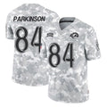 tocy LA.Rams #84 Colby Parkinson Player Arctic Camo Salute To Service Limited Game Stitched Jerseys