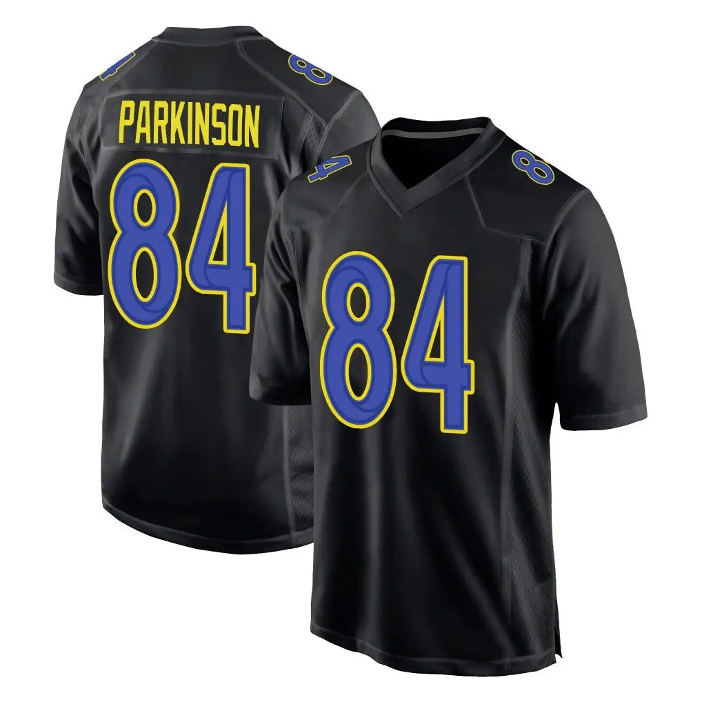 tocy LA.Rams #84 Colby Parkinson Player Black Fashion Limited Home Game Stitched Jerseys