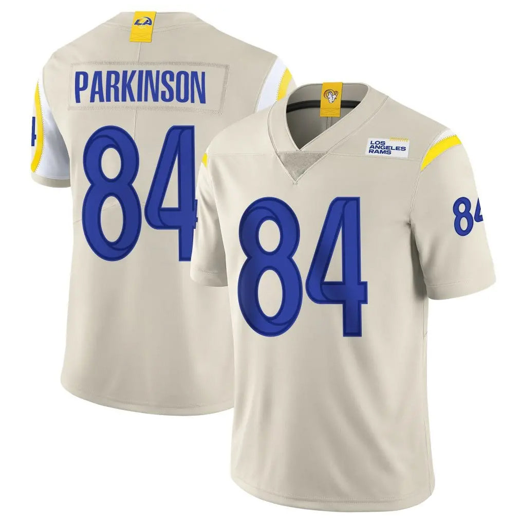 tocy LA.Rams #84 Colby Parkinson Player Bone Limited Vapor Home Game Stitched Jerseys