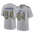tocy LA.Rams #84 Colby Parkinson Player Gray Atmosphere Fashion Home Game Stitched Jerseys
