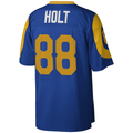 tocy LA.Rams #88 Torry Holt Mitchell & Ness Royal Legacy Replica Stitched Puhic Jersey