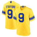 tocy LA.Rams #9 Matthew Stafford Player Gold Classic Sol Home Game Stitched Jerseys