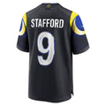 tocy LA.Rams #9 Matthew Stafford Player Midnight Blue Rivalries Collection Game Stitched Jerseys