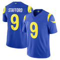 tocy LA.Rams #9 Matthew Stafford Player Royal Vapor F.U.S.E. Limited Home Game Stitched Jerseys