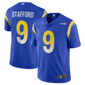 tocy LA.Rams #9 Matthew Stafford Royal Vapor Limited Jersey American Stitched Jerseys