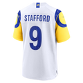 tocy LA.Rams #9 Matthew Stafford White White Game Player Stitched Jerseys