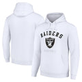 tocy LV.Raiders White LOGO Pullover Hoodies Home Game Blank Player Stitched Jerseys