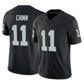 tocy LV.Raiders #11 Jeremy Chinn Player Black Limited Vapor F.U.S.E. Home Game Stitched Jerseys
