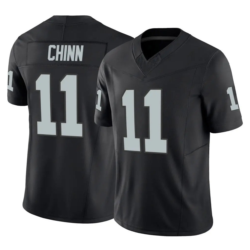 tocy LV.Raiders #11 Jeremy Chinn Player Black Limited Vapor F.U.S.E. Home Game Stitched Jerseys
