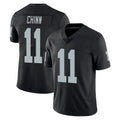 tocy LV.Raiders #11 Jeremy Chinn Player Black Limited Vapor Untouchable Home Game Stitched Jerseys