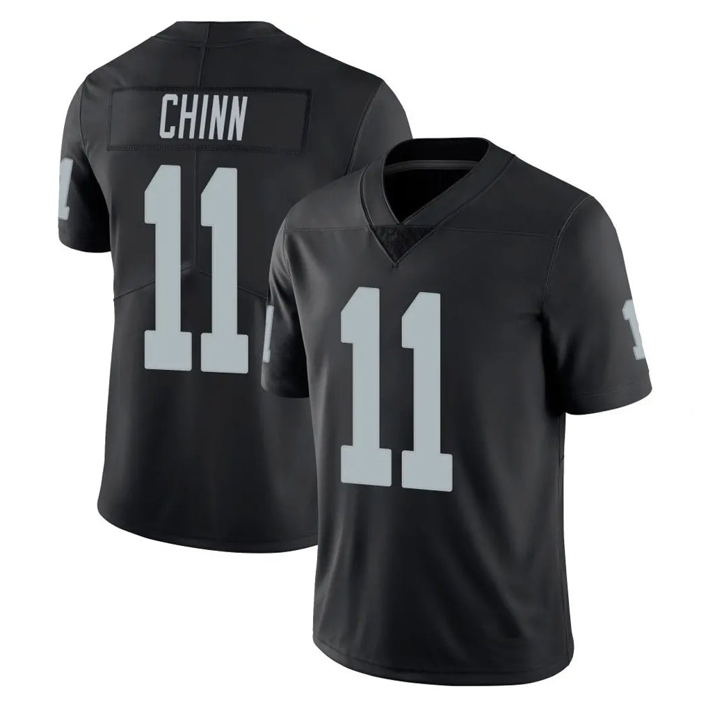 tocy LV.Raiders #11 Jeremy Chinn Player Black Limited Vapor Untouchable Home Game Stitched Jerseys