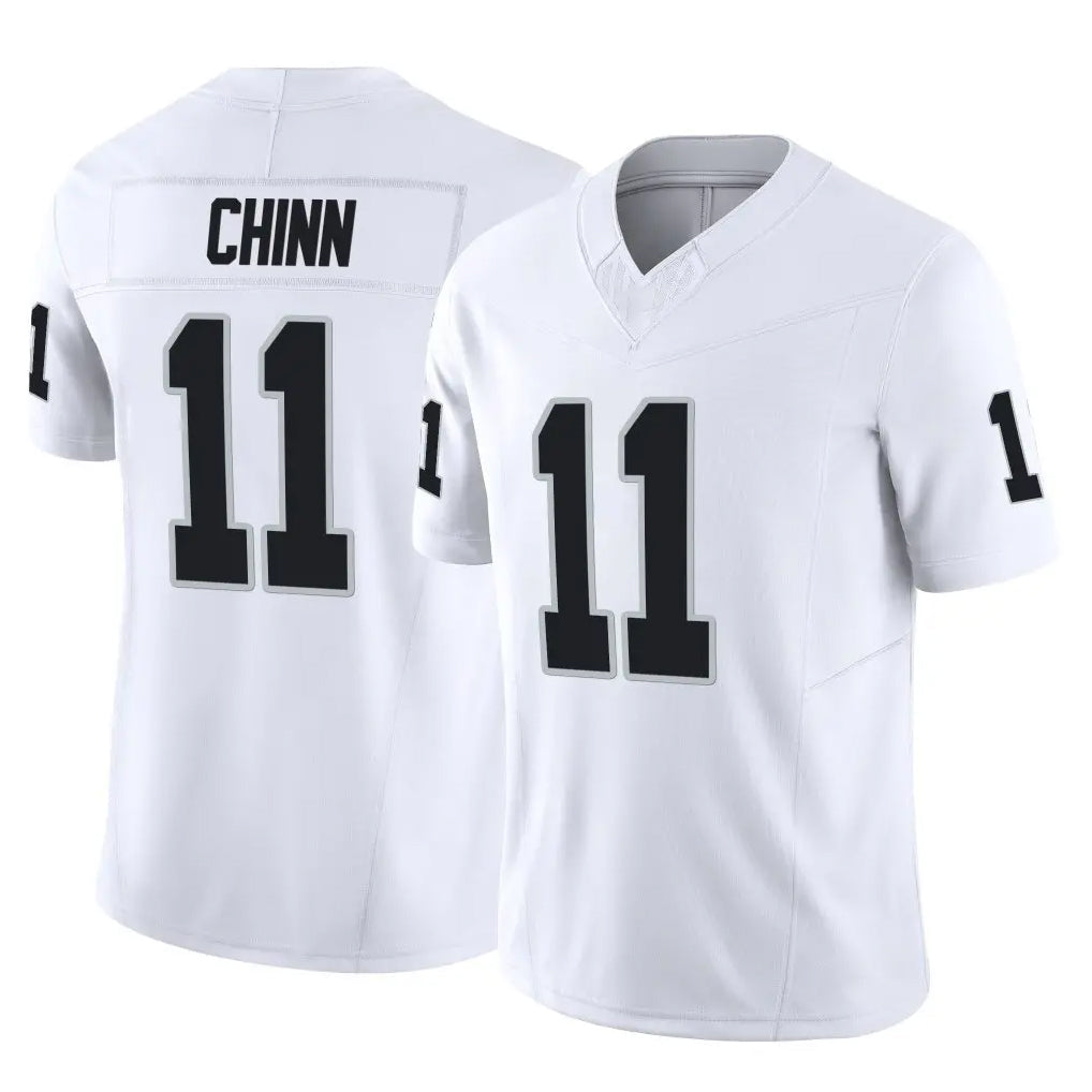 tocy LV.Raiders #11 Jeremy Chinn Player White Limited Vapor F.U.S.E. Home Game Stitched Jerseys