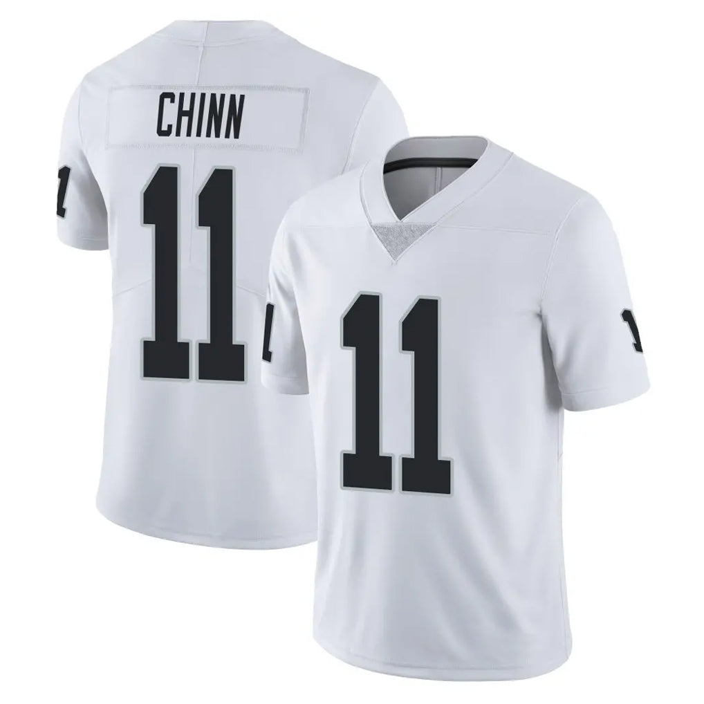 tocy LV.Raiders #11 Jeremy Chinn Player White Limited Vapor Untouchable Home Game Stitched Jerseys