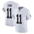 tocy LV.Raiders #11 Jeremy Chinn Player White Limited Vapor Untouchable Home Game Stitched Jerseys