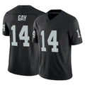 tocy LV.Raiders #14 Matt Gay Player Black Limited Vapor F.U.S.E. Home Game Stitched Jerseys