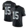 tocy LV.Raiders #15 Fernando Mendoza Player Black Limited Vapor Untouchable Home Game Stitched Jerseys