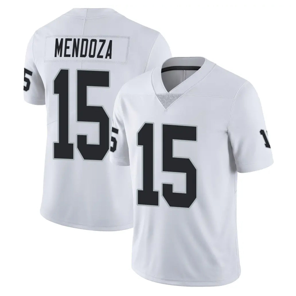 tocy LV.Raiders #15 Fernando Mendoza Player White Limited Vapor Untouchable Home Game Stitched Jerseys