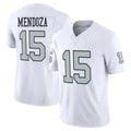 tocy LV.Raiders #15 Fernando Mendoza Player White Vapor F.U.S.E. Limited Home Game Stitched Jerseys