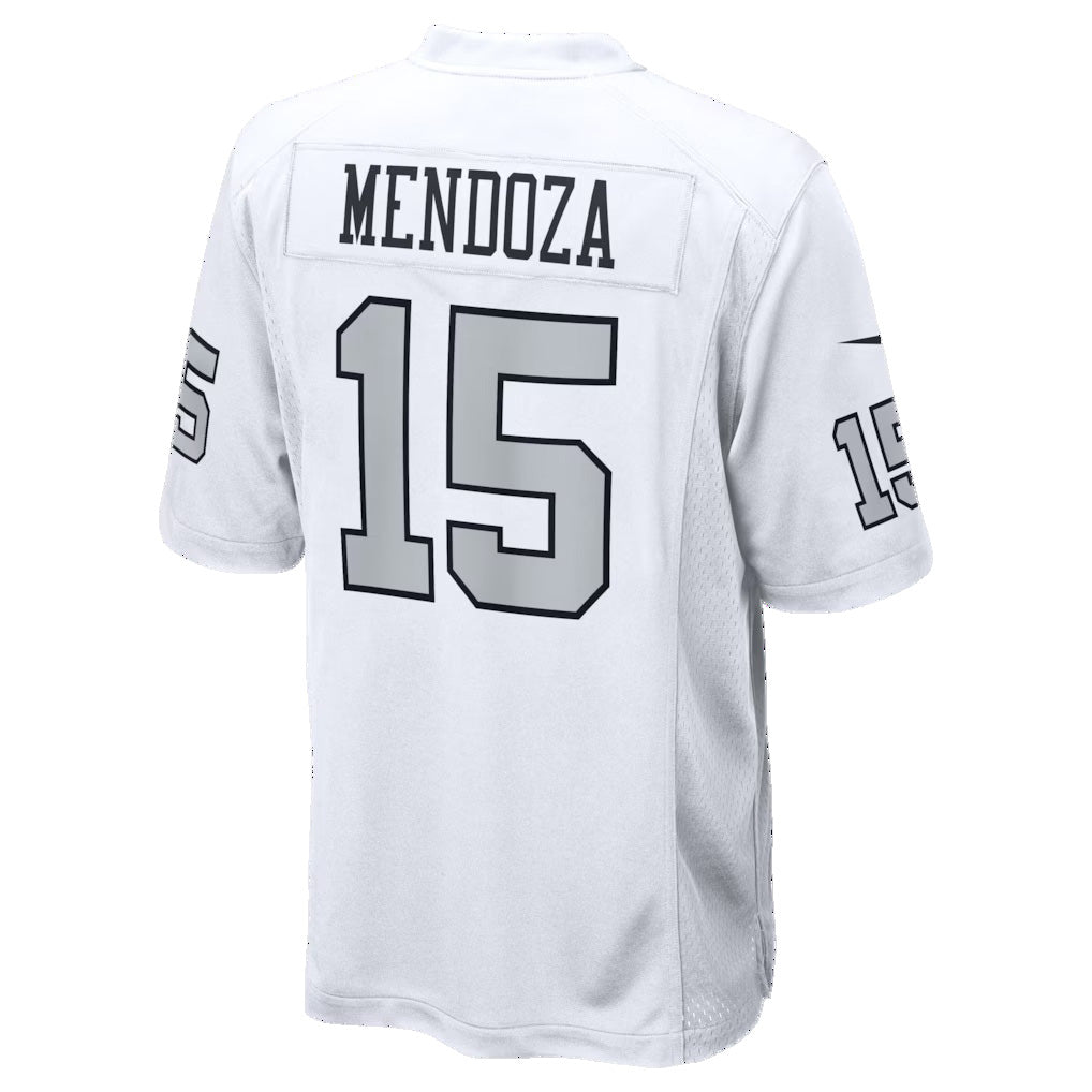 tocy LV.Raiders #15 Fernando Mendoza White Alternate Game Player Stitched Jerseys
