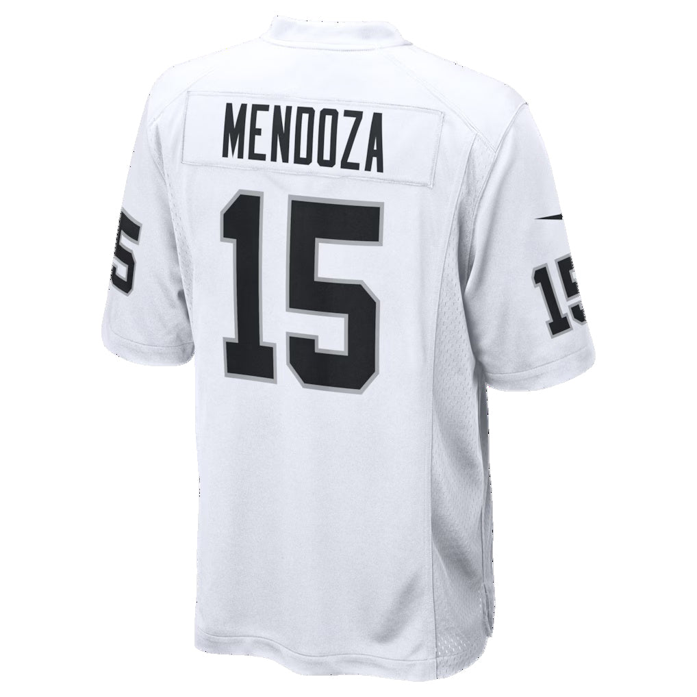 tocy LV.Raiders #15 Fernando Mendoza White Game Player Stitched Jerseys