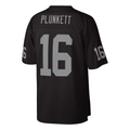 tocy LV.Raiders #16 Jim Plunkett Mitchell & Ness Black 1980 Legacy Replica Stitched Puhic Jersey