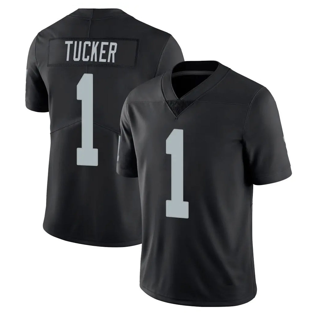 tocy LV.Raiders #1 Tre Tucker Player Black Limited Vapor Untouchable Home Game Stitched Jerseys