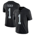 tocy LV.Raiders #1 Tre Tucker Player Black Limited Vapor Untouchable Home Game Stitched Jerseys