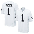 tocy LV.Raiders #1 Tre Tucker Player White Home Game Stitched Jerseys